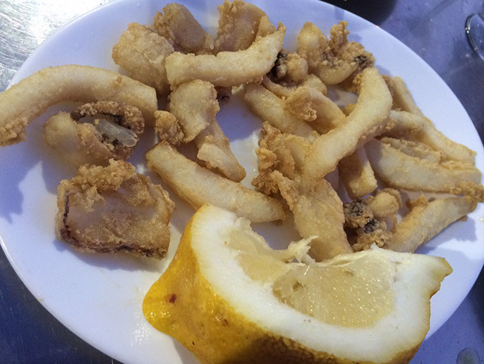 Choco Frito - Frittierter Tintenfisch