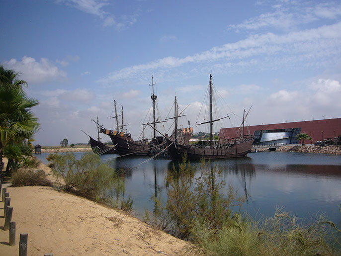Restaurant "As de Oro" im Zentrum von El Portil