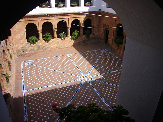 Restaurant "As de Oro" im Zentrum von El Portil