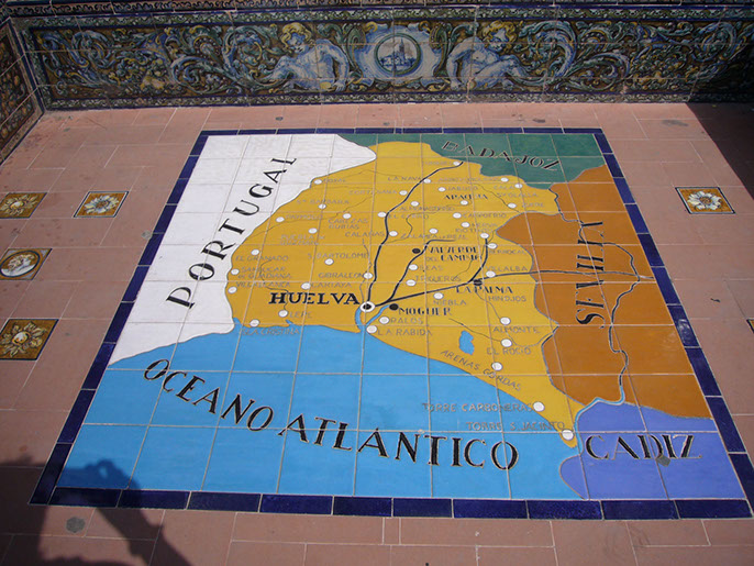 Restaurant "As de Oro" im Zentrum von El Portil